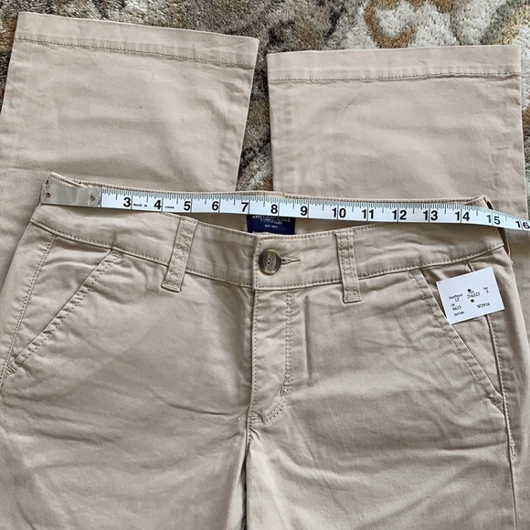 AE beige casual pants NWT - Picture 5 of 8